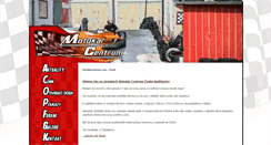 Desktop Screenshot of motokarcentrum.com