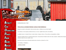 Tablet Screenshot of motokarcentrum.com